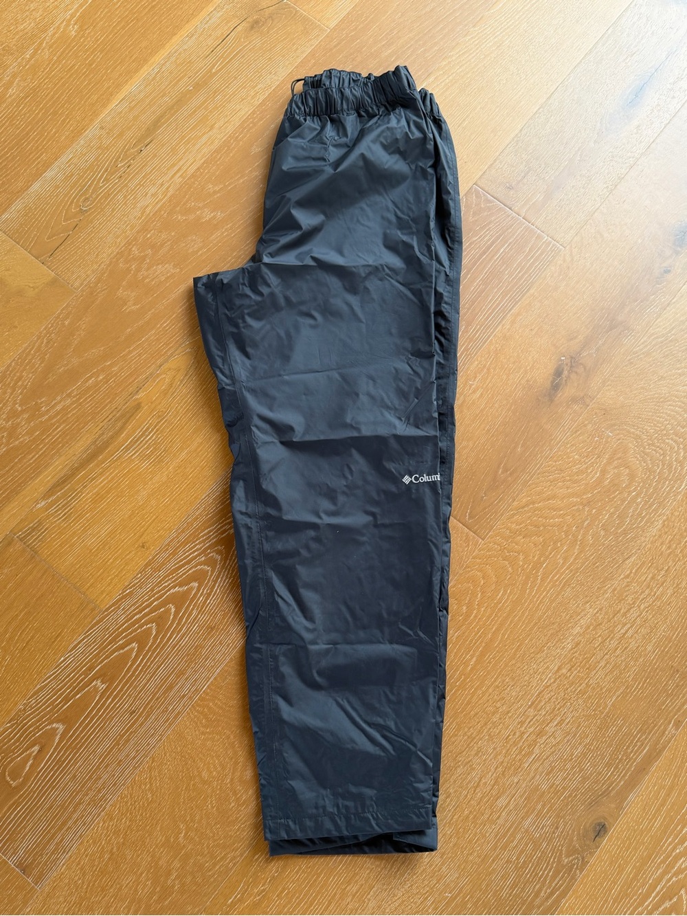Columbia Men's Black Lightweight Rain Pants 3L - Size XXL